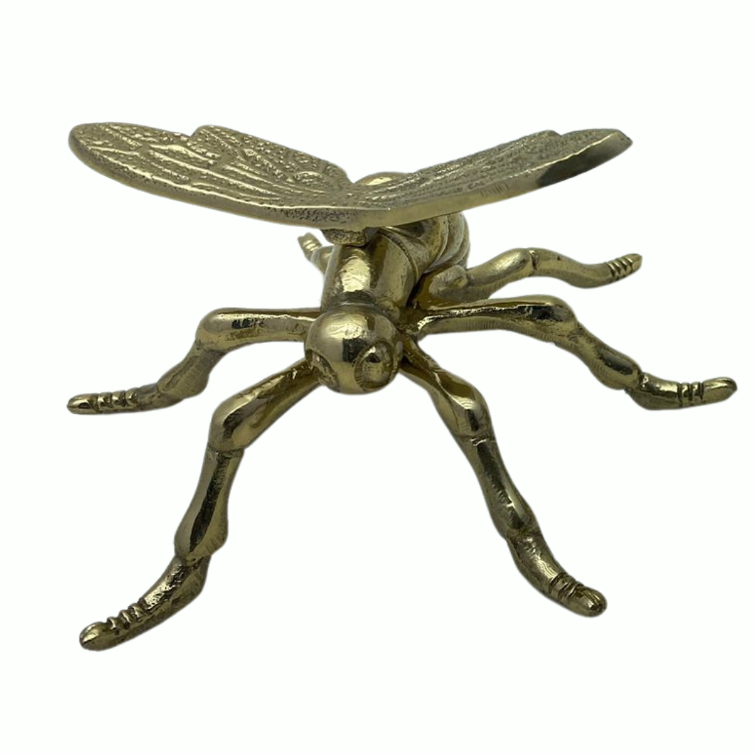 Metal dragonfly  - Gold