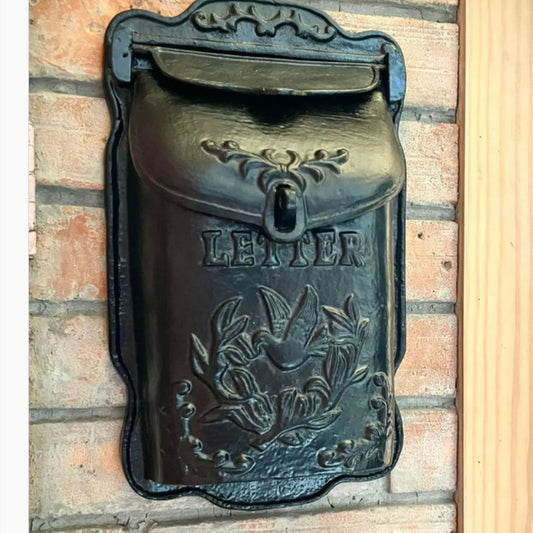 Cast Iron Vintage letter box