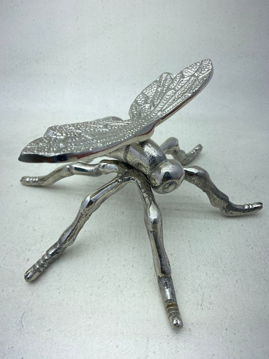 Metal dragonfly  - Silver