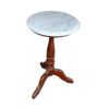 Antique handicraft teak wood side table