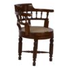 Antique style chair in teak wood